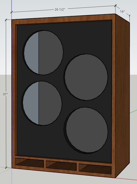 4x12 Bass Cabinet